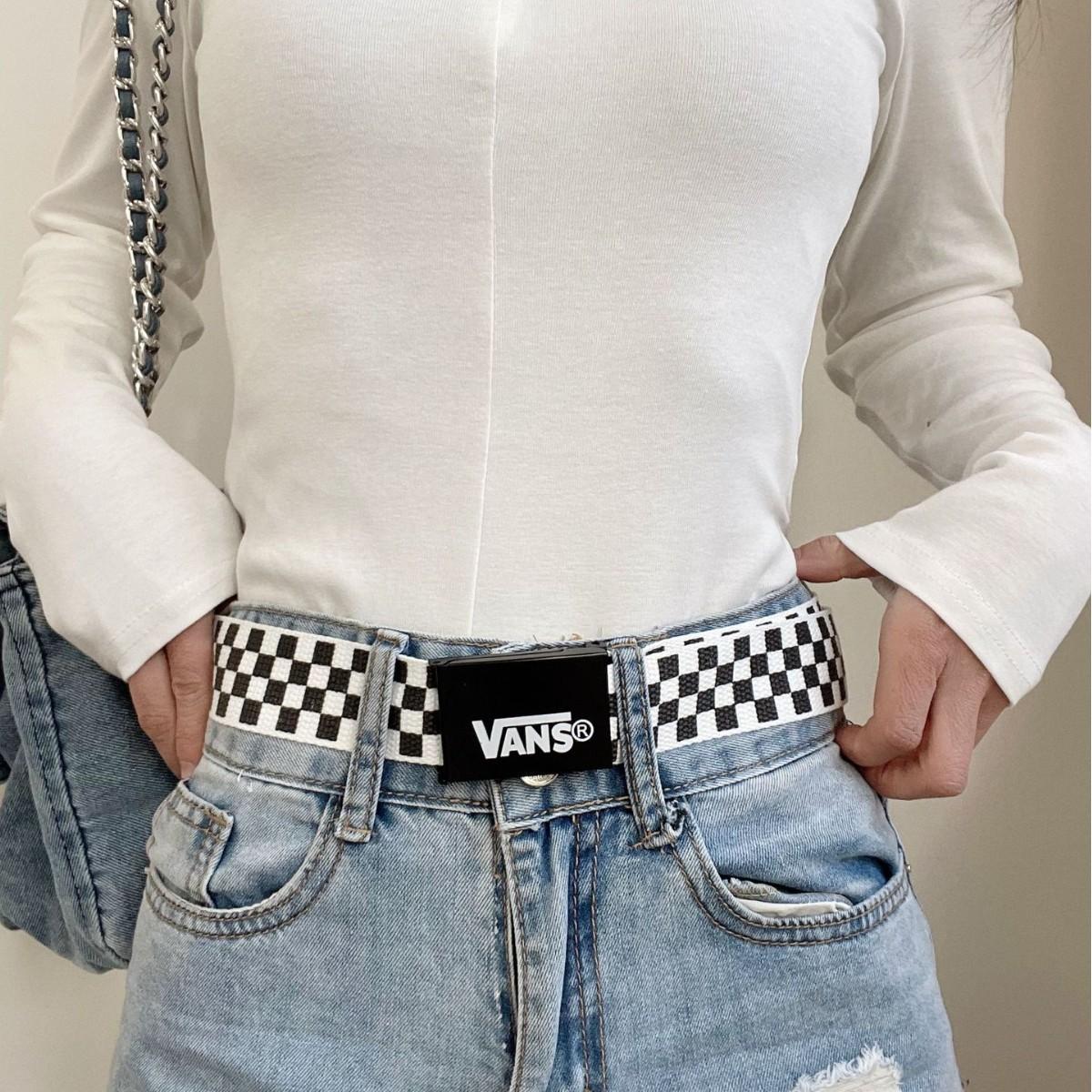 2025 New Letter Belt All-Match Ins Style Jeans Millennium Hot Girl Belt