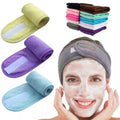 Amazon Microfiber Velcro Headscarf Female Face Wash Makeup Confinement Towel Sports Sweat-Absorbent Yoga Non-Slip Hair Band