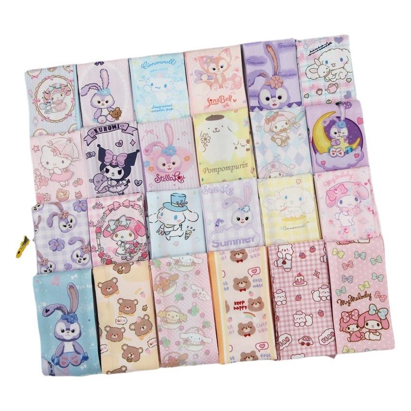 Long Cartoon Series All-Match Silk Scarf Tie Hair Band Bow Ribbon Tie Bag Hand Gift Silk Scarf Ribbon