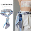 Long Small Scarf Wholesale Belt Women's Hair Band Versatile High-Grade Hair Accessories Scarf Ribbon
