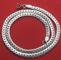 European and American Cuban Necklace Men's Fashion High Street Ins Hip Hop Thick Chain Titanium Steel Encryption Embossing Chain Girl's Fashion Accessories