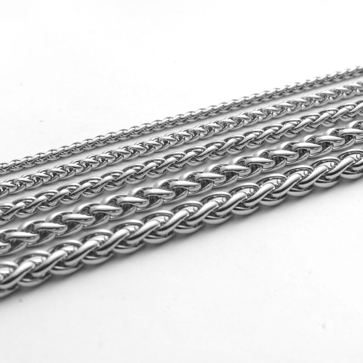 Stainless Steel Dragon Bone Chain Cuban Chain Men's Personality Fashion Necklace Hip Hop Whip Chain Thick Pure Silver Domineering Trendy Men