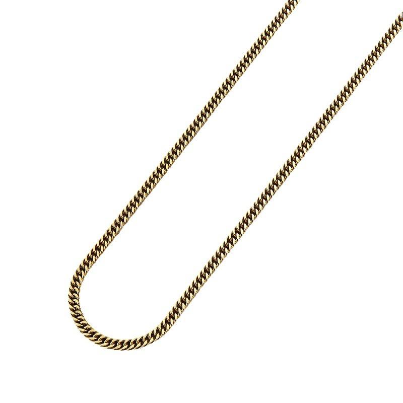 Stainless Steel Double Two Grinding Cuban Chain B European and American Style Hip Hop Titanium Steel Necklace Wholesale Non-Fading Sweater Chain