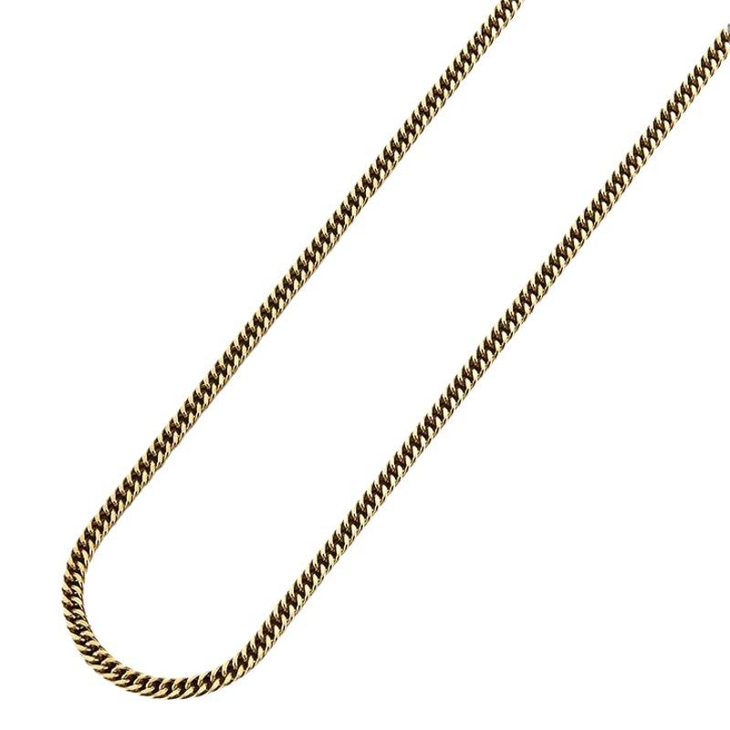 Stainless Steel Double Two Grinding Cuban Chain B European and American Style Hip Hop Titanium Steel Necklace Wholesale Non-Fading Sweater Chain