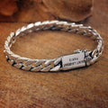 New Retro Punk Cuban Chain Woven Nude Chain Men's Bracelet Personality Design Fashion Xi Match Grade