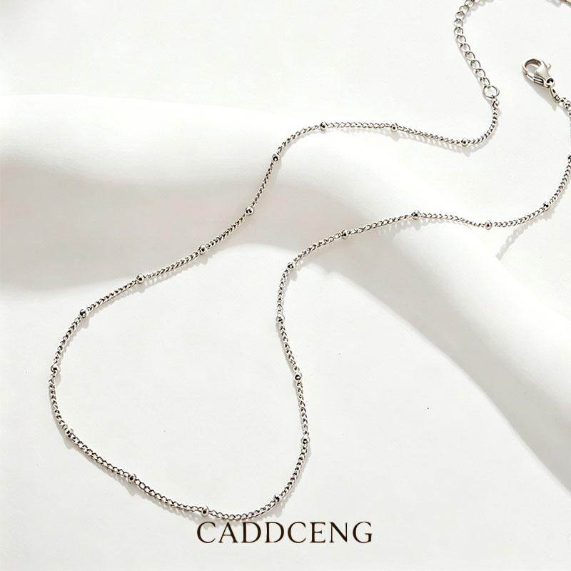 Simple Plain Chain Starry O-Word Chain Lip Chain Titanium Steel Necklace Side Chain Snake Bone Chain Box Chain All-Match Accessories