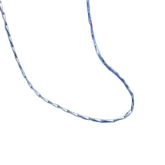 Needle-Type Universal Chain Necklace Female Needle-Type Non-Fading Simple Clavicle Beaded Small Hole Pendant Chain Bare Chain Necklace