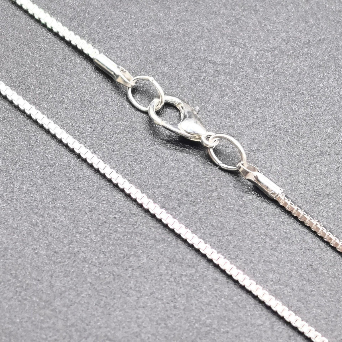 Copper Silver Plated 45-60cm Unisex Clavicle Necklace Box Chain Accessories Wholesale Jewelry Chain DIY Accessories