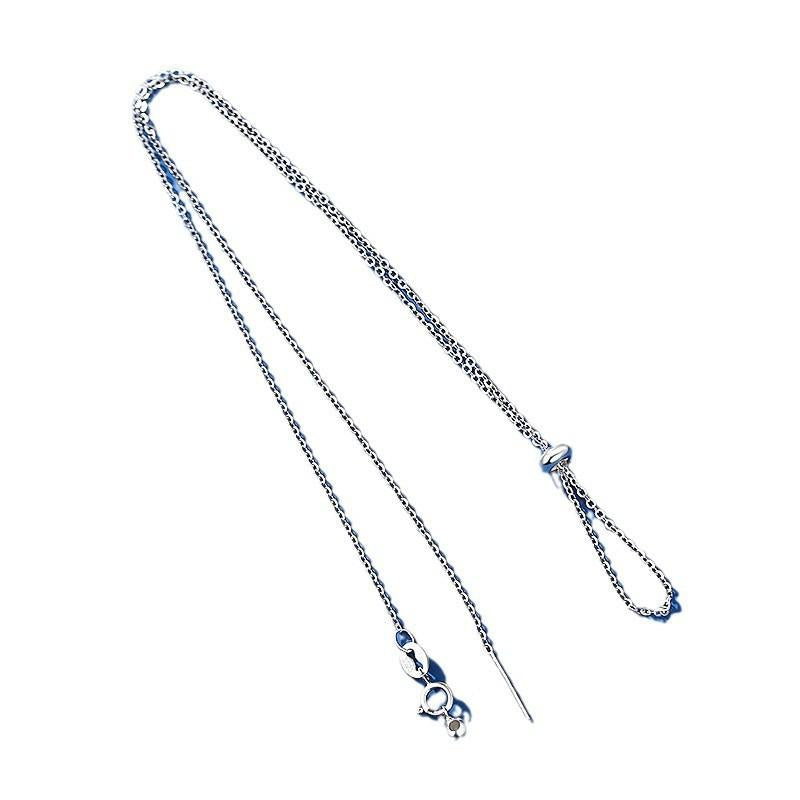 Denis Universal Chain Needle Chopin Chain Clavicle Chain Diy Small Hole Pendant Luantong Pearl Chain Beaded Chain