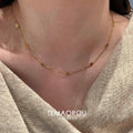 High-Grade Pig Nose Thin Necklace for Women 2025 New Commuter Versatile Exquisite Necklace Choker Accessories
