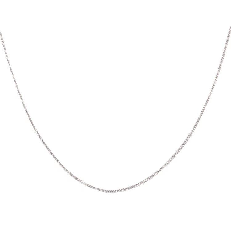 Necklace Women's Pendant-Free Clavicle Chain Replacement Chain Plain Chain Advanced All-Match Starry Snake Bone Chain Box Chain Bare Chain Women