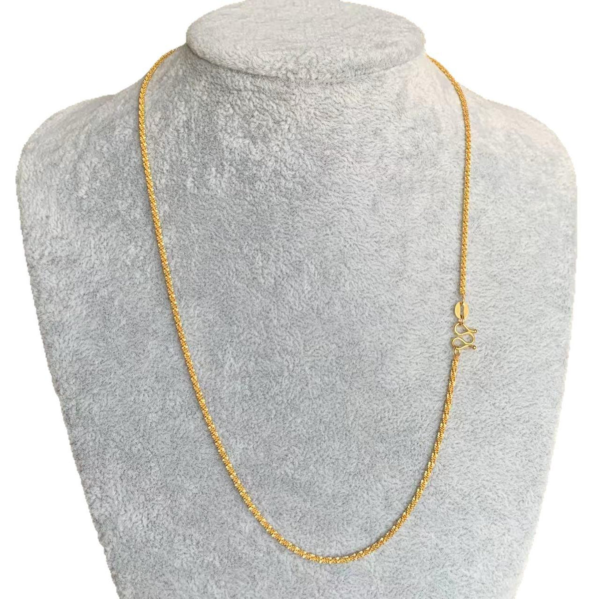 Silin M Buckle Titanium Steel Chain Clavicle Chain Chopin Chain Box Chain O-Shaped Chain Sunflower Spacer Bead Chain Snake Bone
