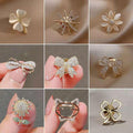 Small Brooch Bow Anti-Exposure Brooch Corsage Chest Seamless Shirt Anti-Exposure Button All-Match Pin Wholesale