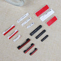 DIY Jewelry Accessories 2.2 // 3.1/3.7cm Plastic Pin White Black with Adhesive Brooch Wholesale Factory Price