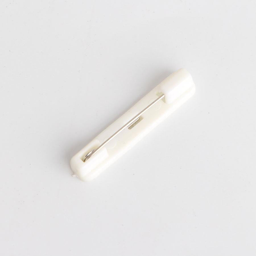 DIY Jewelry Accessories 2.2 // 3.1/3.7cm Plastic Pin White Black with Adhesive Brooch Wholesale Factory Price