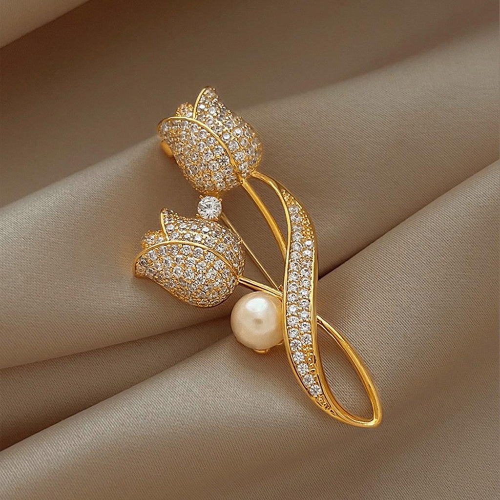 Fashion Corsage Cross-Border Brooch Female Anti-Exposure Butterfly Brooch High Sense Niche New Corsage