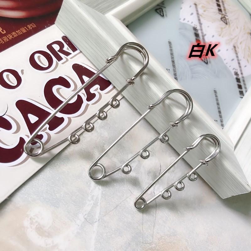 Anti-Exposure Buckle Pin Winding Ring Large Pin Brooch Wholesale Safety Buckle Pin Pants Skirt Waist Changing Pin Women's Waist Slimming Artifact