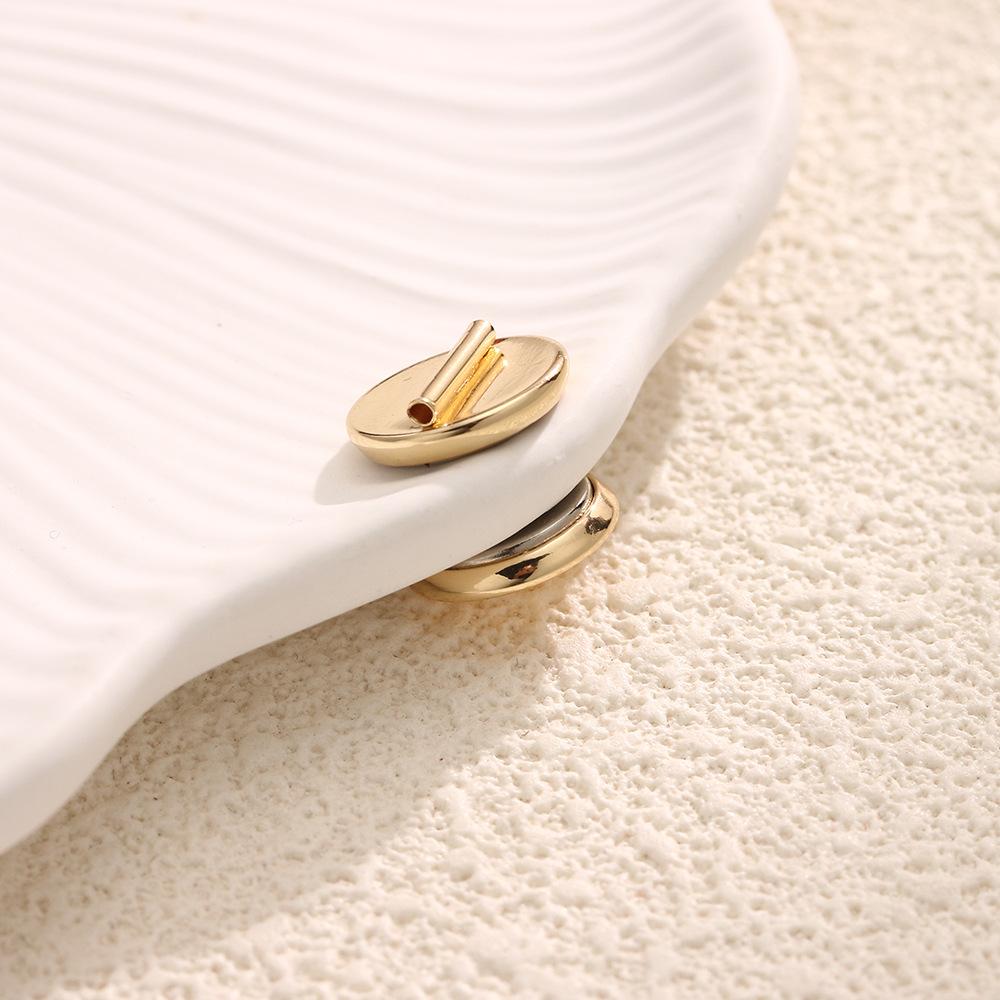Brooch Converter Magnetic Suction Buckle Punch-Free Non-Hurt Clothes Strong Magnetic Suction Creative Brooch DIY Accessories Factory Wholesale Copper
