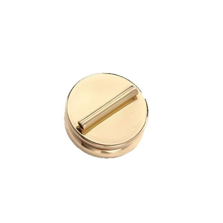 Brooch Converter Magnetic Suction Buckle Punch-Free Non-Hurt Clothes Strong Magnetic Suction Creative Brooch DIY Accessories Factory Wholesale Copper