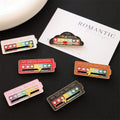 Mood Conversion Brooch Personality Slidable Social Energy Conversion Metal Badge Men and Women Expression Pin Jewelry