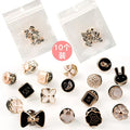 Chanel Style Pearl Brooch Women's Pin Decorative Creative All-Match Anti-Exposure Silk Scarf Cufflinks Collar Pin