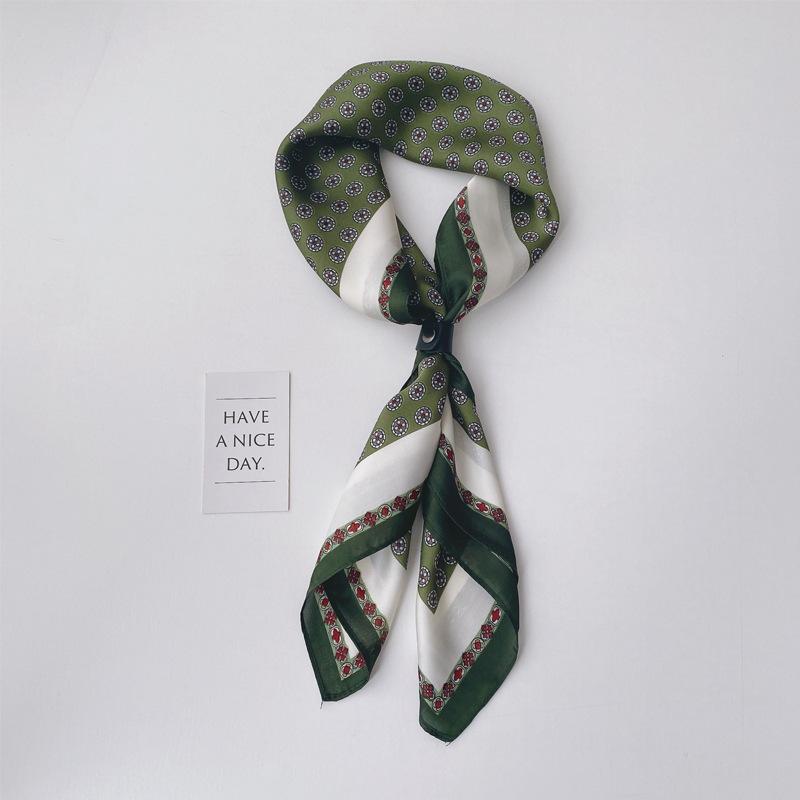 Japanese Retro Workwear Men's Square Scarf Men's Scarf Korean Men's Decorative Scarf Scarf Collar Scarf