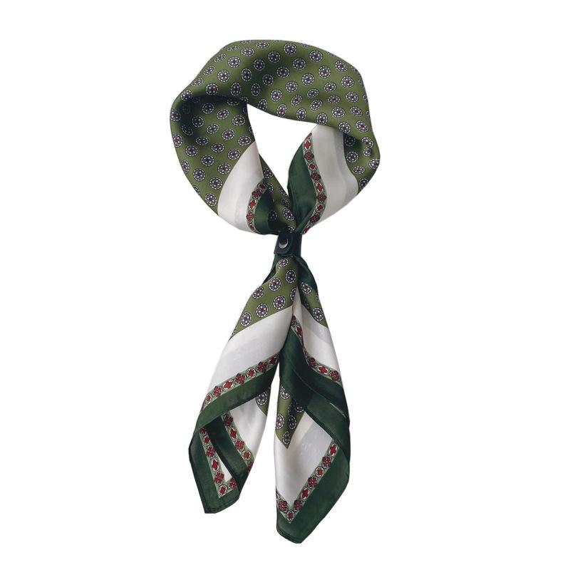 Japanese Retro Workwear Men's Square Scarf Men's Scarf Korean Men's Decorative Scarf Scarf Collar Scarf