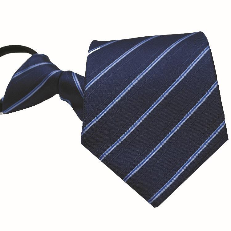 Men's Easy-to-Pull Casual Zipper Tie New Korean Style Professional Formal Wear Convenient Lazy Tie Spot Wholesale