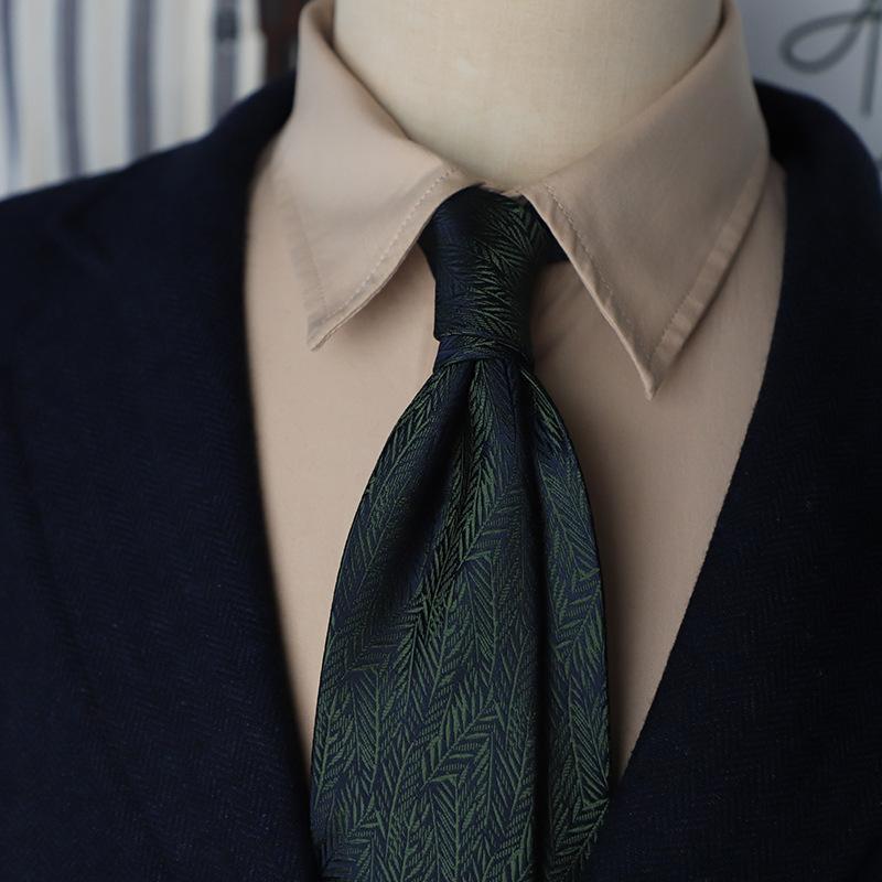 Spot Wholesale Direct Supply Elegant Retro Gentleman Business Tie British Style Formal Wear Professional Work Interview