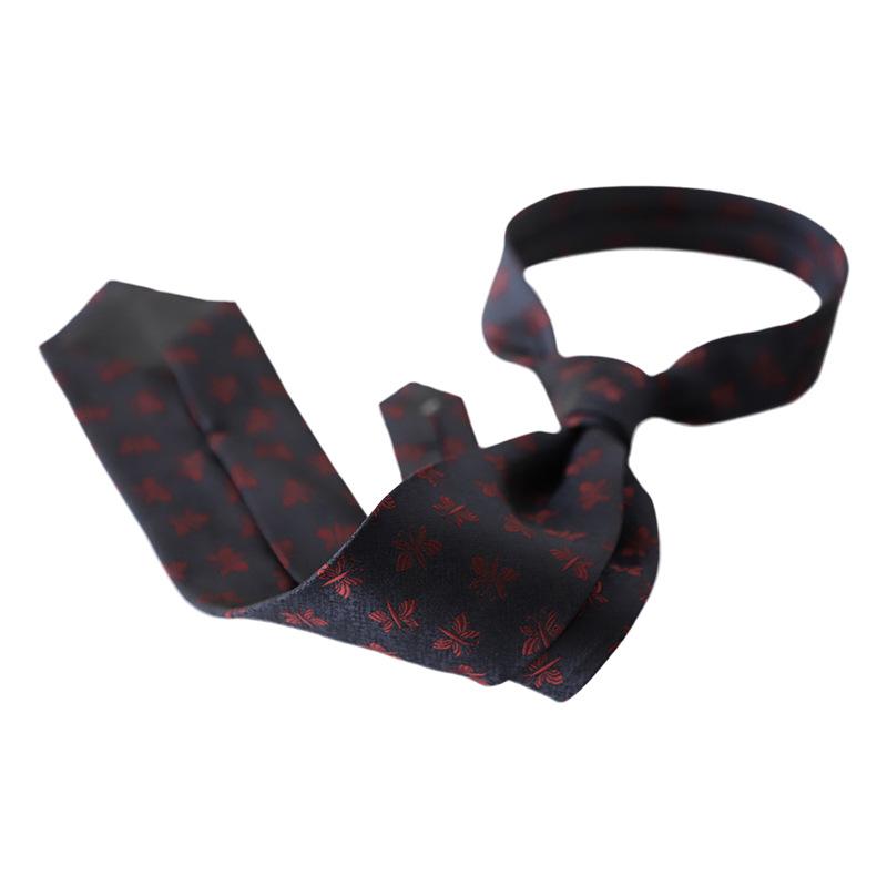 Spot Wholesale Direct Supply Elegant Retro Gentleman Business Tie British Style Formal Wear Professional Work Interview