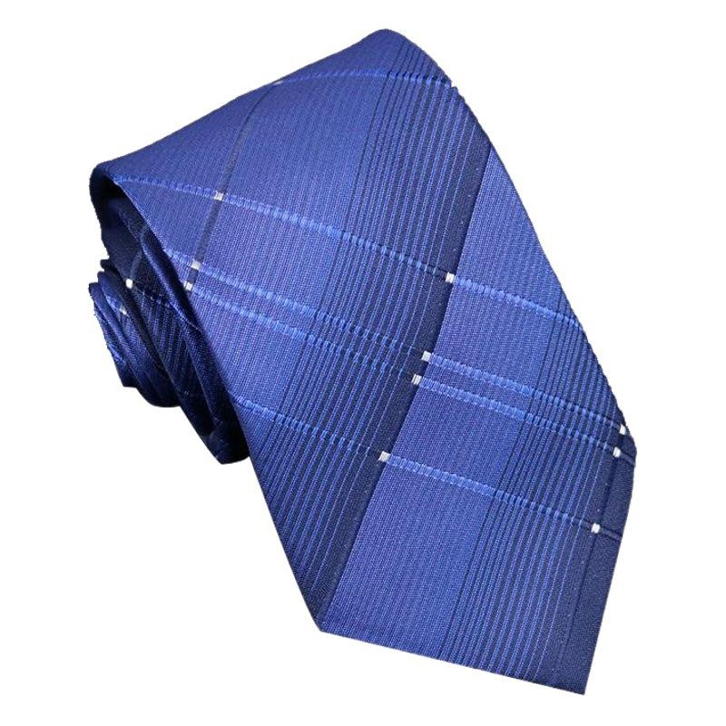 Men's Tie Business Shirt Striped Security Professional Formal Wear Wholesale plus Logo Manufacturer 8cm Hand Fight
