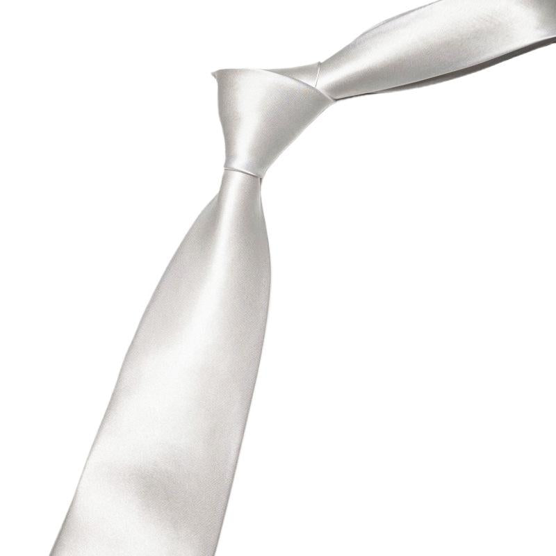 Wholesale Tie/8cm Factory Direct Male Hand Tie Polyester Glossy Printing Business Solid Color