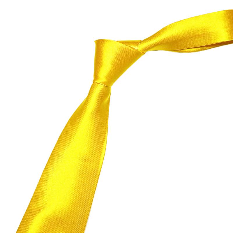 Wholesale Tie/8cm Factory Direct Male Hand Tie Polyester Glossy Printing Business Solid Color