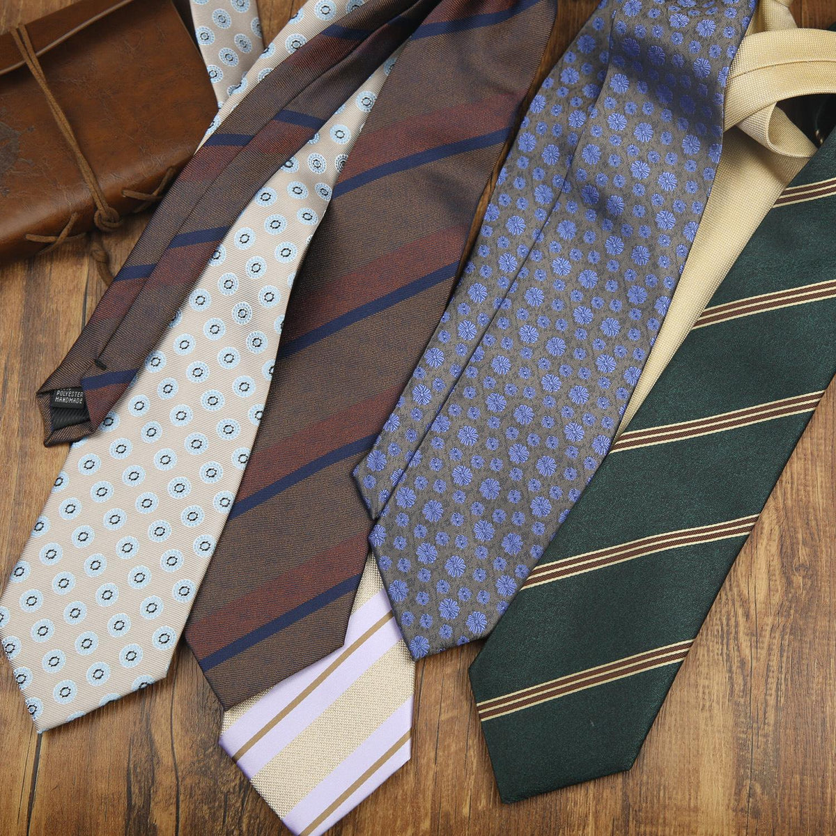 Tie Men's Retro Dark Pattern British 8cm Formal Wear Professional Business Hand Striped Wedding Stage Wedding Tie
