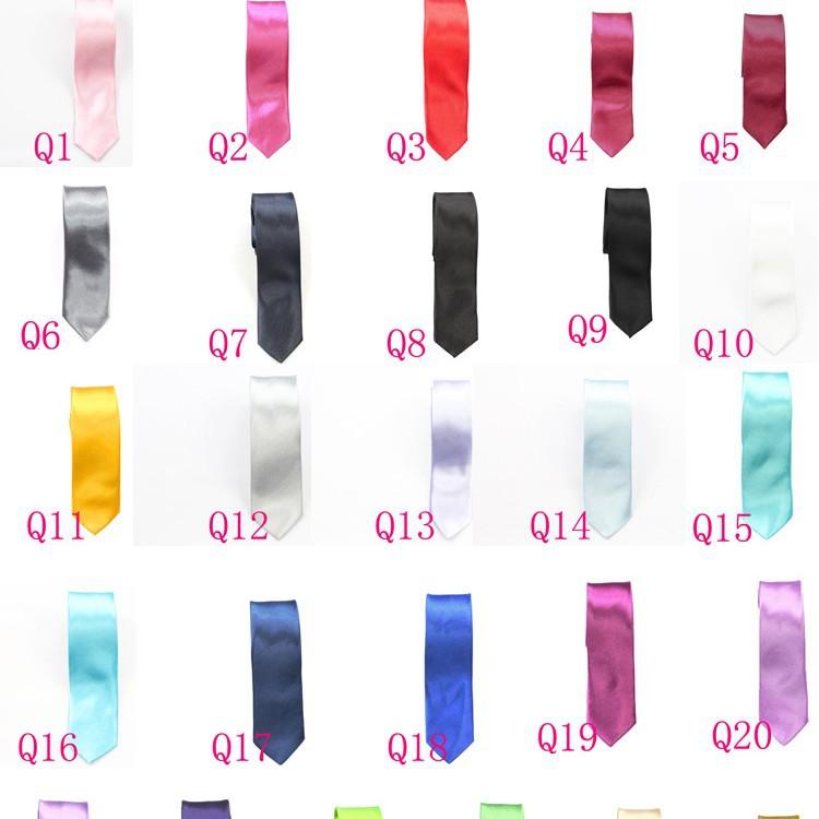 Tie 5cm Korean Style Narrow Black Silver Men and Women Student Performance Group Fashion Casual KTV Collar Small Tie Hand Fight