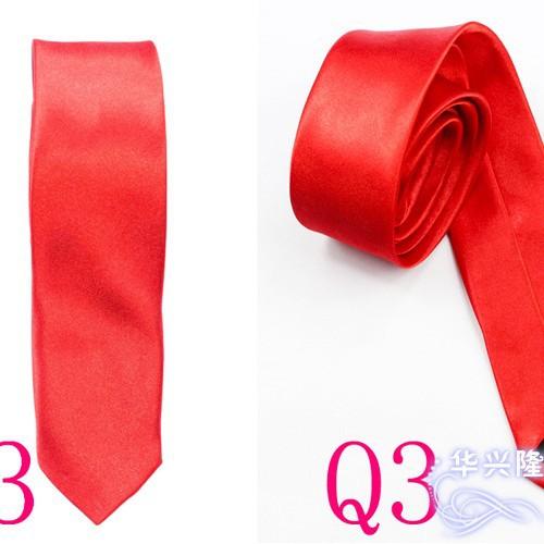 Tie 5cm Korean Style Narrow Black Silver Men and Women Student Performance Group Fashion Casual KTV Collar Small Tie Hand Fight