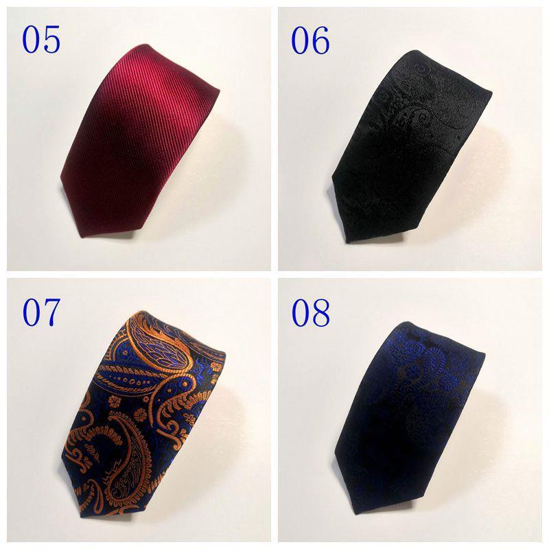 Spot Tie Men's Korean-Style 6cm Narrow Casual Business Professional Student Women's Formal Wear Blue Bridegroom Wedding Shirt