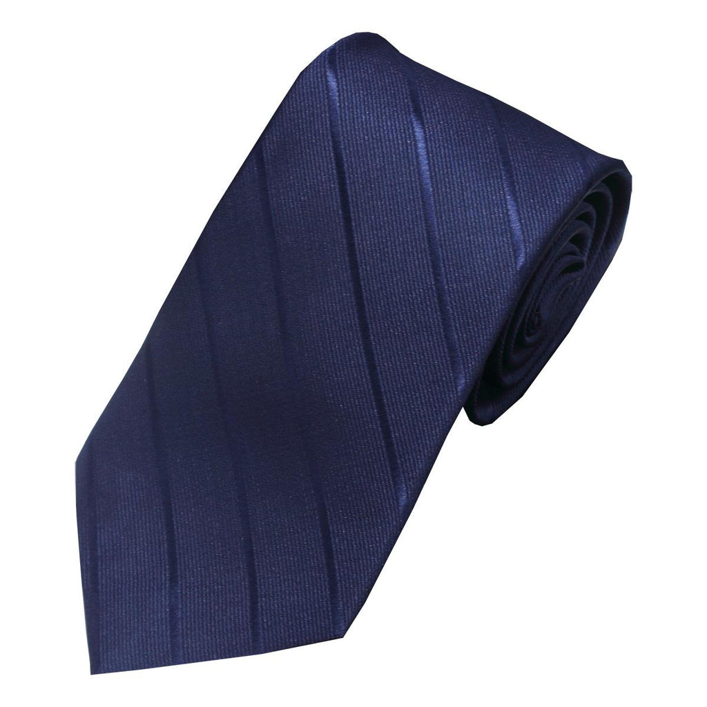 Factory Spot Men's Business Tie 8cm Hand-Made Professional Formal Wear Interview Striped Tie Men's Jacquard Polyester Silk