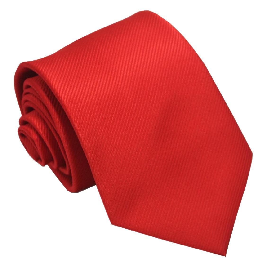 Business Casual Men's Tie Polyester Silk Twill Black Red Suit Accessories 8cm Hand Tie Solid Color Tie