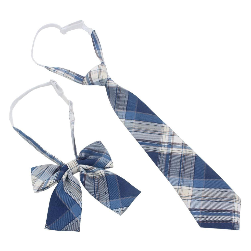 Spot Japanese College Style Student Plaid Tie Free Sailor Suit JK Uniform Tie Bow Tie Men and Women Suit