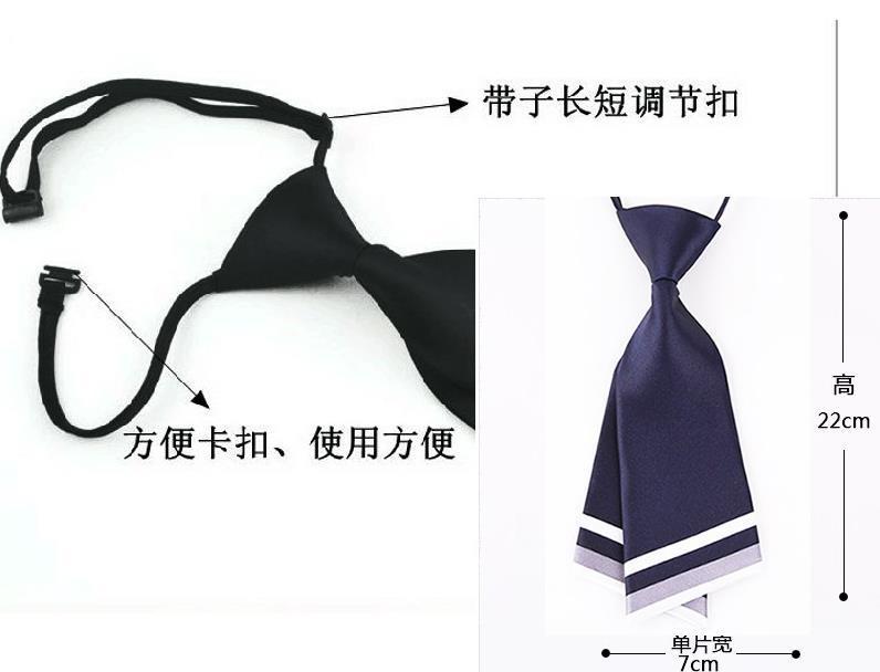 Korean Style Professional Formal Wear Women's Small Tie Japanese Style Bow Tie College Style Collar Flower Performance Activity Bow Student