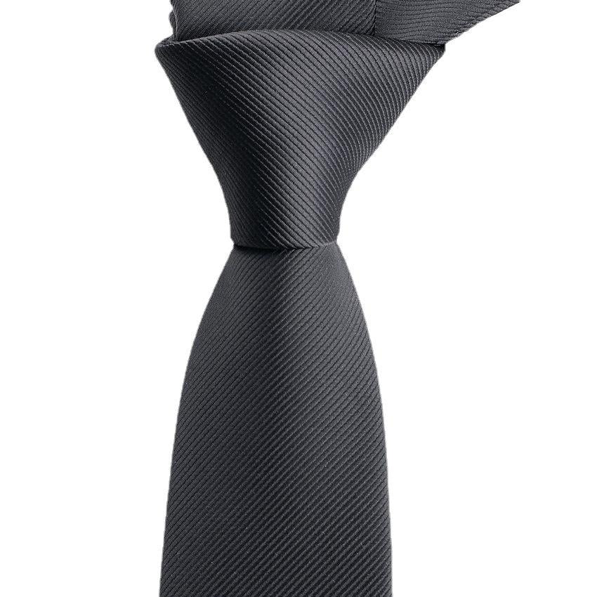Tie 6cm Casual Men's Formal Wear Professional Business Wedding Tie Polyester Jacquard Tie Factory Spot New