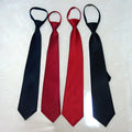 Wholesale 45cm Men's Zipper Tie Graduation Student Clothing Photography Team Security Tie Logo Logo