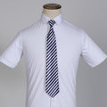 Men's Zipper Tie Easy to Pull Korean Style Lazy Polyester Silk Tie Professional Formal Wear Business Zipper Flower Belt