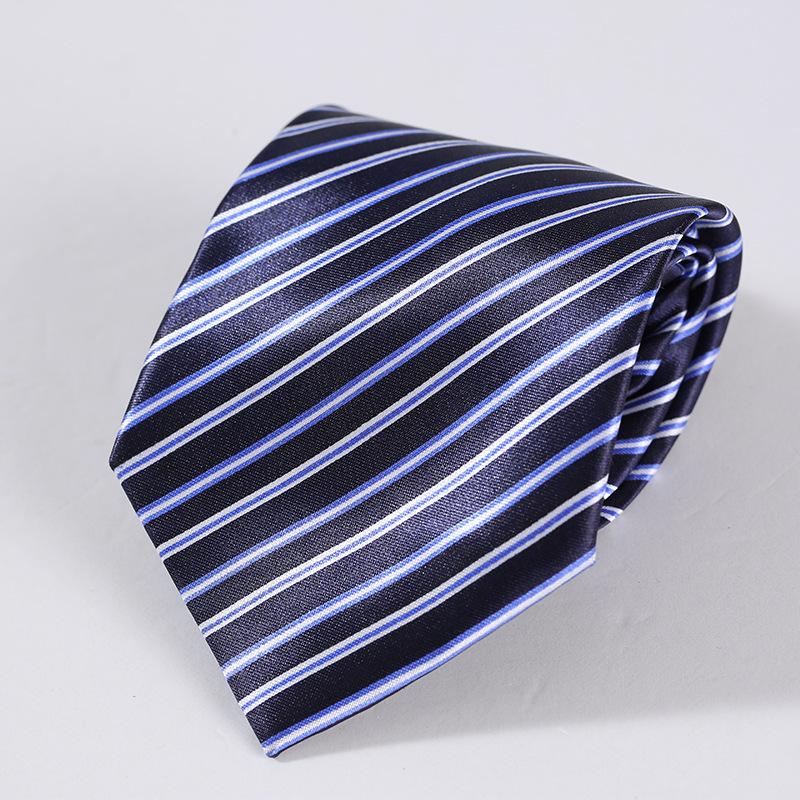 Men's Zipper Tie Easy to Pull Korean Style Lazy Polyester Silk Tie Professional Formal Wear Business Zipper Flower Belt