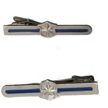 Security Work Clothes Tie Zipper Men and Women Security Guard Dark Blue Tie Clip New Security Tie Clip