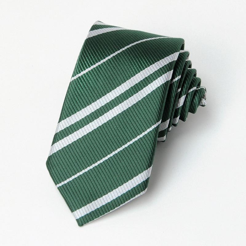 Harry Potter Tie GE Lanfendo Slitlin Ravenclaw JK College Style Diagonal Striped Hand Tie for Men