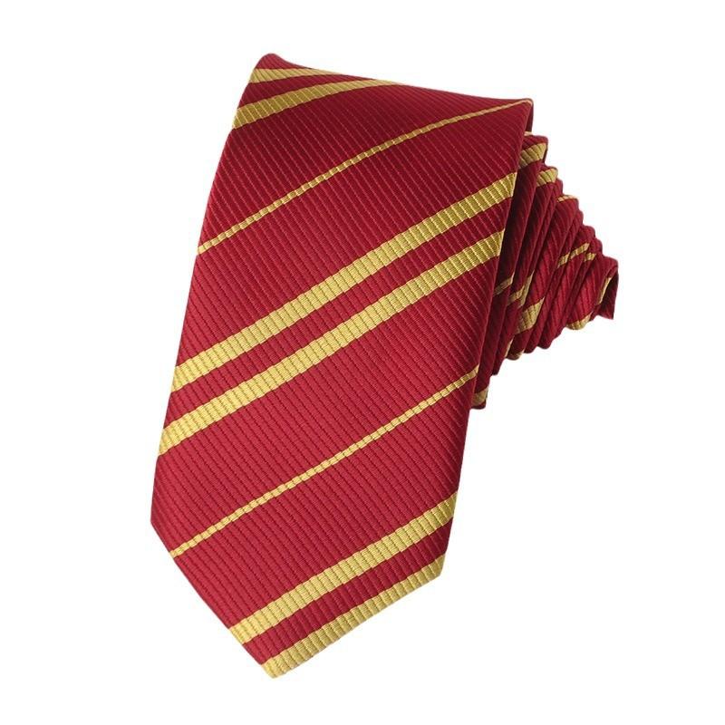Harry Potter Tie GE Lanfendo Slitlin Ravenclaw JK College Style Diagonal Striped Hand Tie for Men