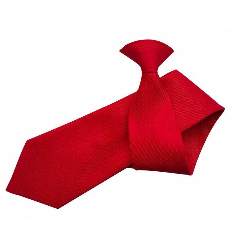 Amazon EBay AliExpress European and American Popular Tie Security Check Wedding Funeral Security Tie Black Button Tie
