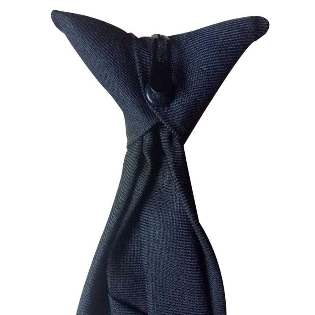 Amazon EBay AliExpress European and American Popular Tie Security Check Wedding Funeral Security Tie Black Button Tie